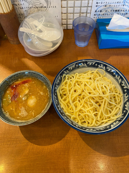 「つけめん2玉味付玉子¥1,280円」@中華そば 中村屋の写真
