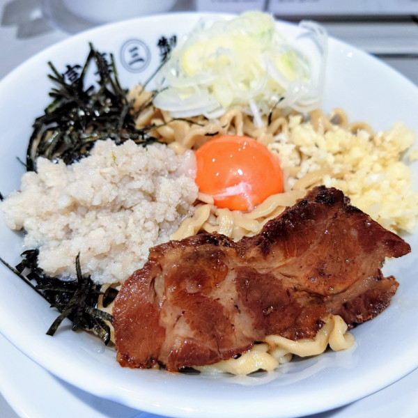 「罪なきまぜそば」@富喜製麺研究所 六本木店の写真