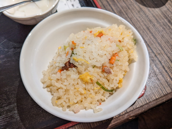 「タンメンセット：950円」@栄華楼 品川グランドセントラルタワー店の写真