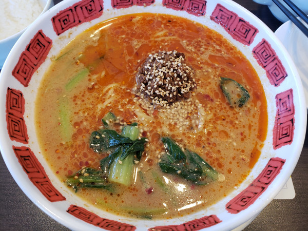 「担々麺1辛」@バーミヤン 碑文谷店の写真