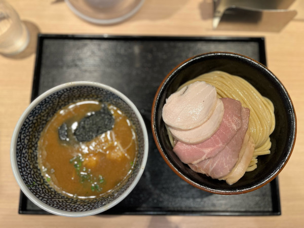 「つけ麺（中盛）」@麺や 新倉の写真