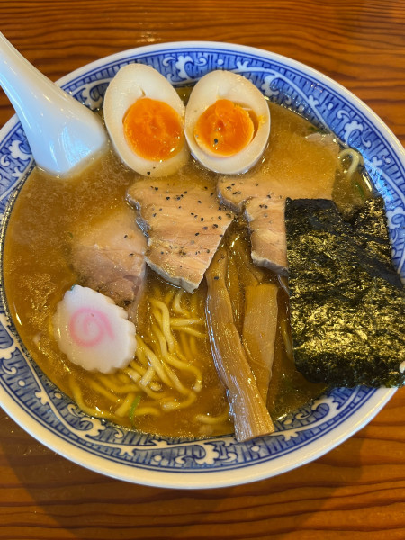 「特製中華そば」@中華そば 青葉 狭山店の写真