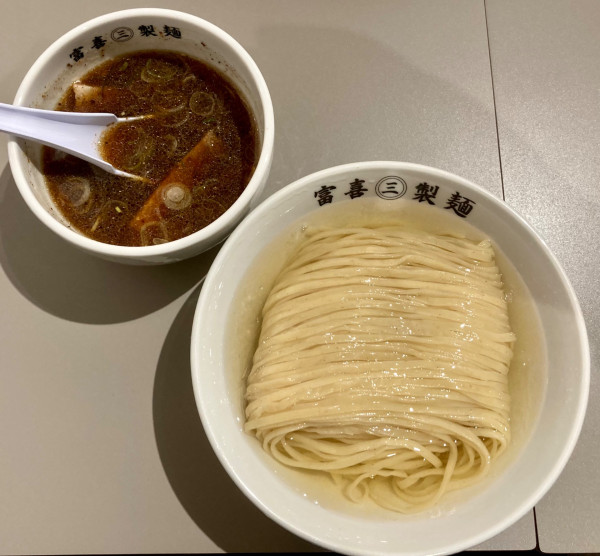 「鰹昆布水のどごし生麺 1300円」@富喜製麺研究所 六本木店の写真
