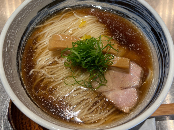 「煮干しそば 並」@中華そば まるじの写真