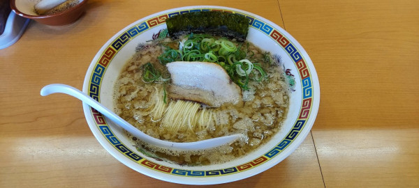 「朝ラーメン」@博多長浜らーめん 福ちゃんの写真