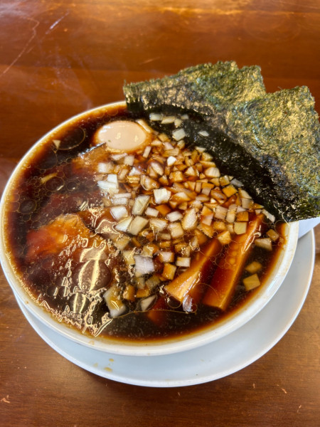 「特製黒ラーメン」@えびす家の写真