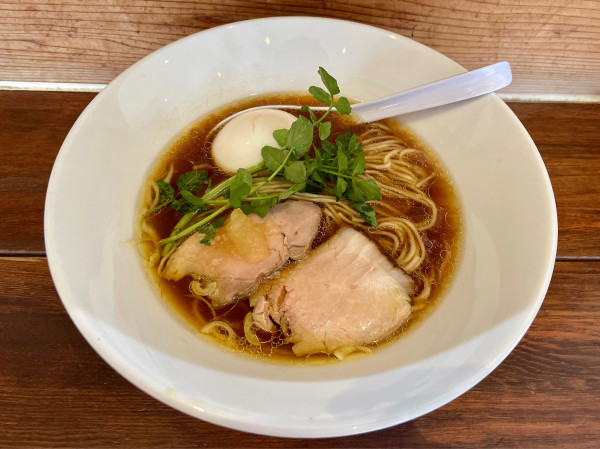 「味玉らーめん」@軍鶏と林檎の写真