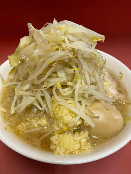 「ラーメン少なめ」@ラーメン二郎 ひばりヶ丘駅前店の写真