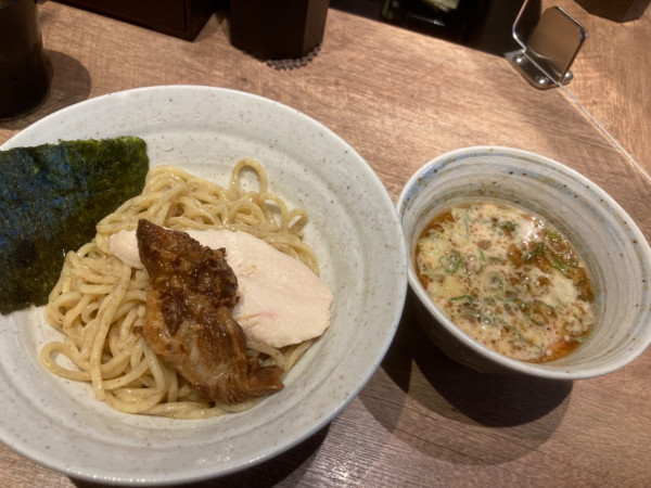 「つけ麺（１０００円）」@らーめん 会 神戸本店の写真