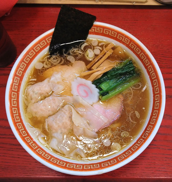 「ワンタン麺」@麺創庵 砂田の写真