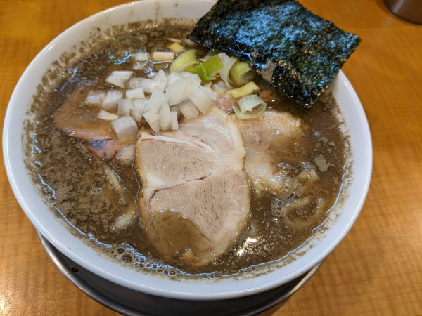 「特上煮干しラーメン」@九段 井さいの写真