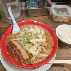 角煮味噌ラーメン