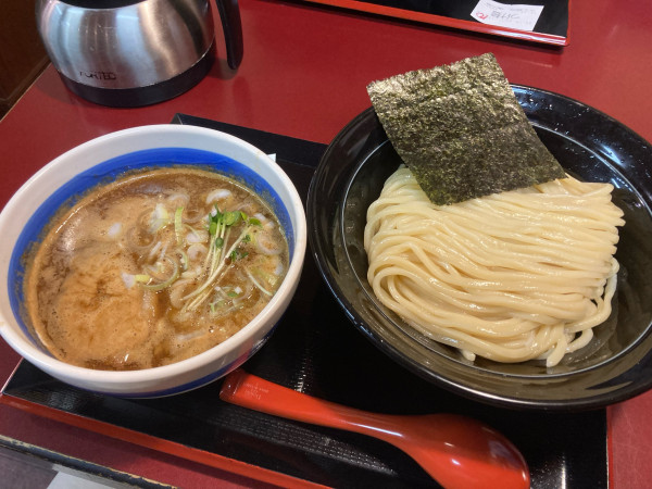 「豚骨魚介つけ麺・中盛」@らぁ麺処 蓮の華の写真