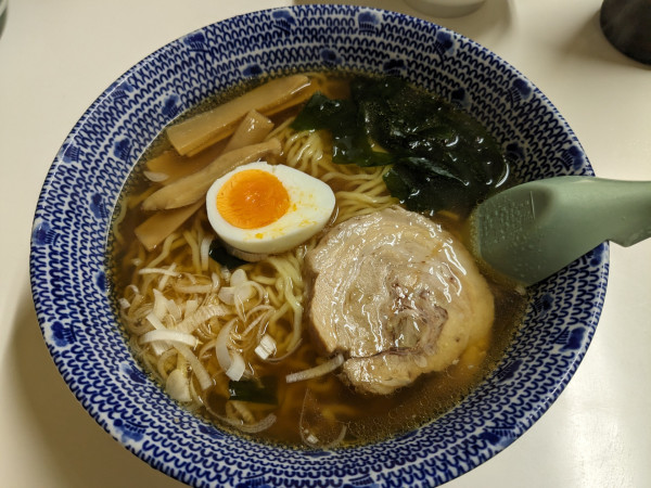 「中華そば 醤油」@みんみんの写真