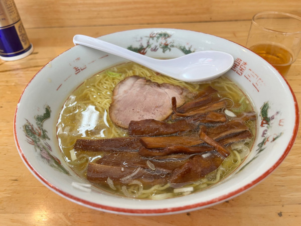 「中華そば 大 +メンマ」@中華そば さとうの写真