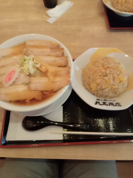「Dランチ喜多方チャーシュー麺&チャーハン」@職人チャーハン 丸髙商店 大田原総本店の写真