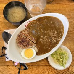 ハンバーグカレー（辛口）