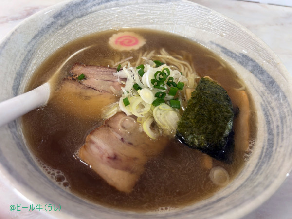 「煮干しラーメン(750円)」@ラーメン爺の写真