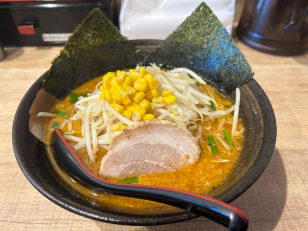 「みそらーめん(こってり)」@麺酒坊 林の写真