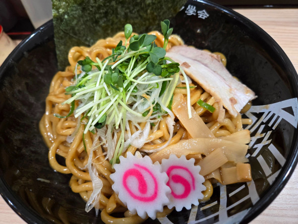 「武蔵野油そばW盛り」@武蔵野アブラ學会 神田店の写真