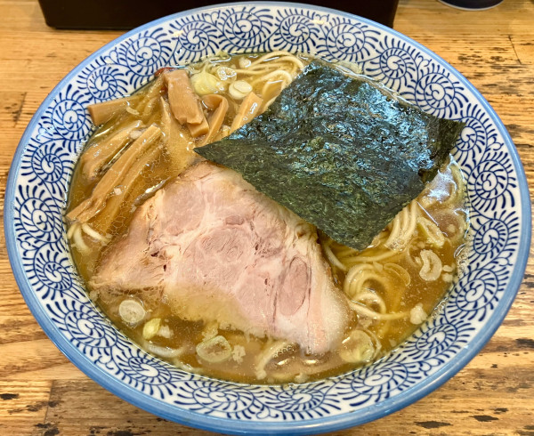 「中華そば　大盛」@中華そば専門 とんちぼの写真