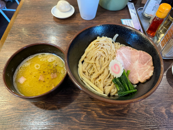 「つけめん（塩&ピロ麺）」@麺屋 真心の写真