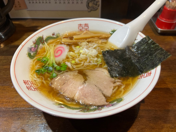 「支那そば」@らーめん ○信の写真