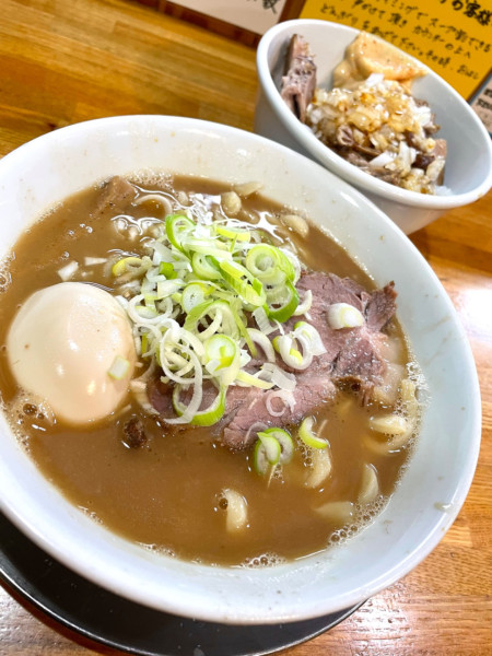 「【限定】136豚骨」@中華そば136の写真