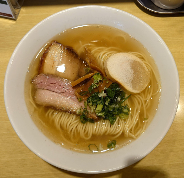 「ラーメン(850円)」@函館塩ラーメン 五稜郭の写真
