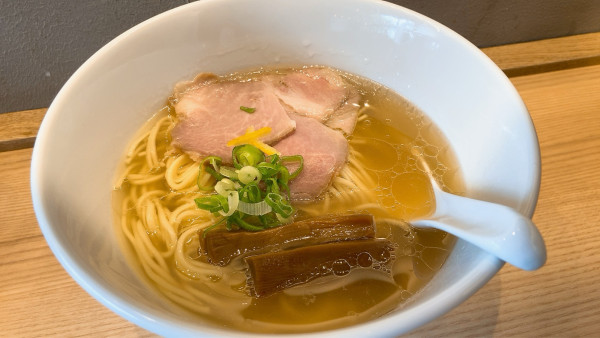 「ゆず塩そば」@中華そば すみ田 長町南店の写真