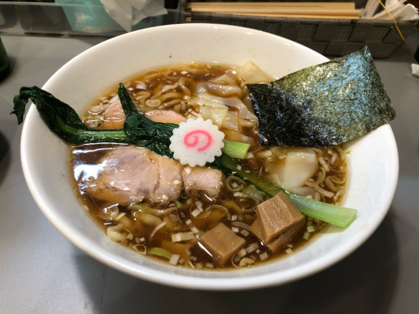 「ワンタン入り中華」@白河手打ちラーメン アサガキタの写真