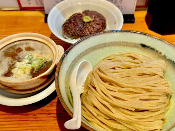 「和牛つけめん1,200円」@らーめん芝浜の写真
