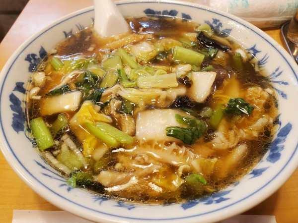 「牛モツソバ」@チェックメイトの写真