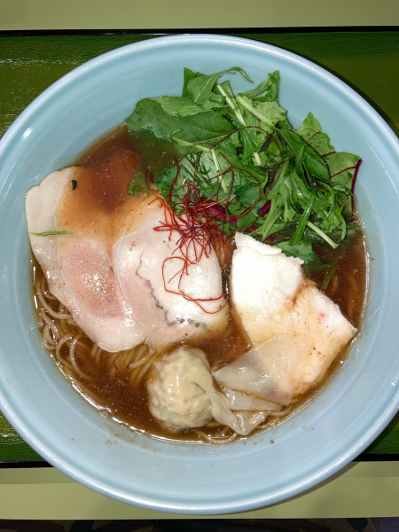 「名古屋コーチン鶏煮干ラーメン」@麺の道ナナちゃんの写真