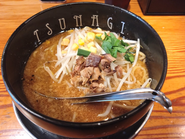 「味噌ラーメン」@らぁ麺屋 つなぎの写真