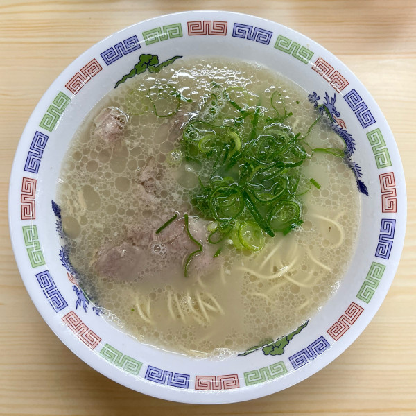 「博多ラーメン（290円）」@博多ラーメン はかたや 太宰府店の写真