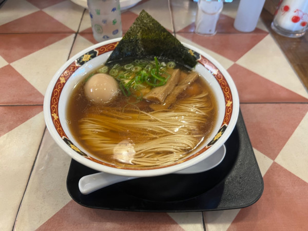 「味玉そば」@麺や食堂 本店の写真