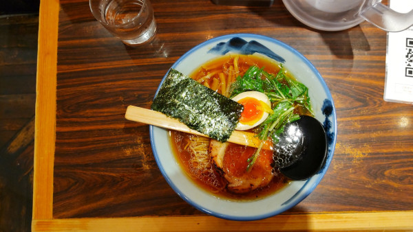 「柚醤油らーめん」@AFURI 横浜ジョイナス店の写真