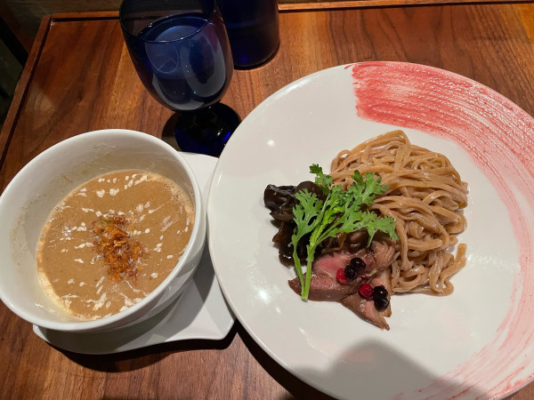 「🦆🍒😋(M)¥2,145」@Gion Duck Noodlesの写真