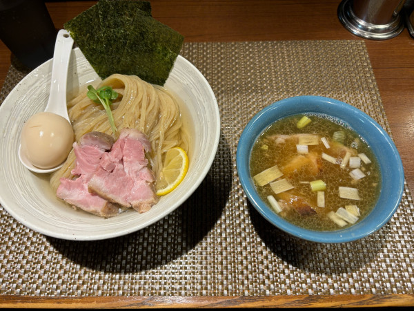 「昆布水塩つけ麺(¥1100) + 特製(¥400)」@麺処 はら田の写真