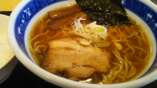 「らーめん 920円＋半ライス 110円」@せたが屋 東京ドームシティ店の写真