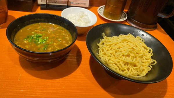 「かれーつけ麺 ¥900」@かれー麺 実之和 赤坂店の写真