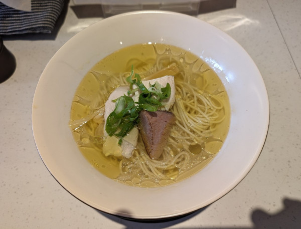 「中華そば 塩」@中華そば 九道の写真