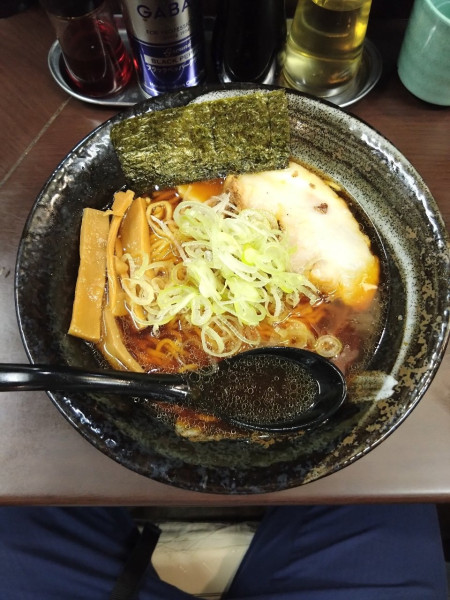 「昔ながらの中華そば」@裏 我馬らーめんの写真