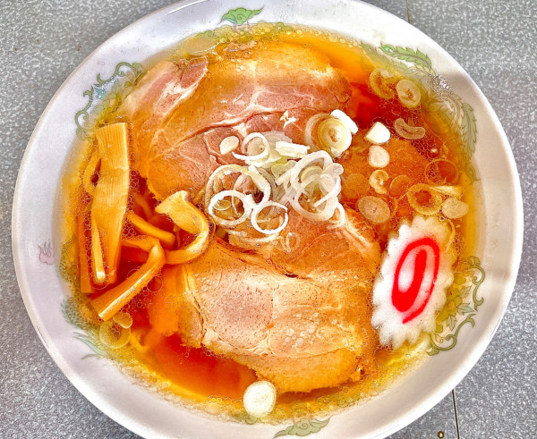 「手打ちチャーシューメン（800円）」@佐野らーめん 龍麺の写真
