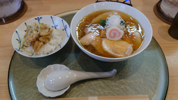 「白出汁」@中華そば 深緑の写真