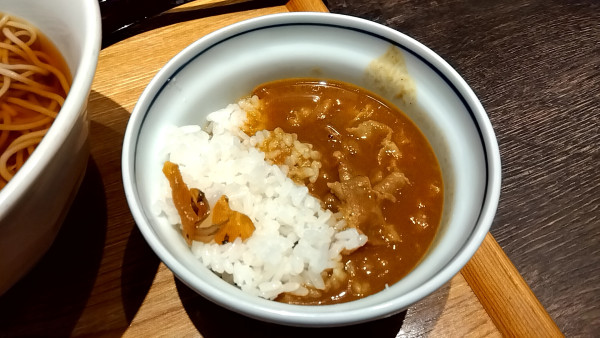 「蕎麦屋のカレー（かけそばとのセット）」@蕎麦 いまゐ 新横浜店の写真