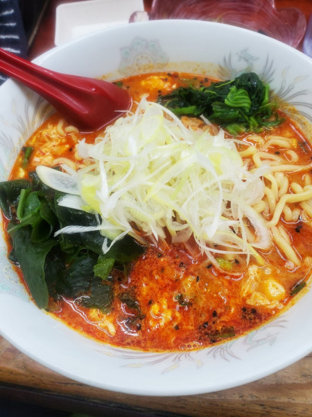 「みそドラタンタン麺辛さ上級９００円」@らーめん ドラごんちの写真