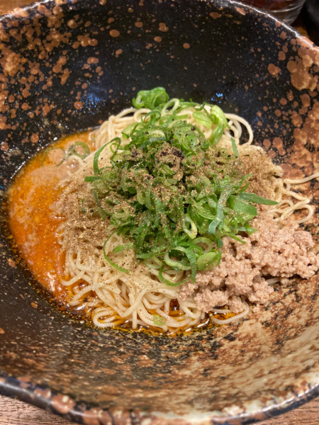 「2辛 ¥700」@汁なし担担麺専門 キング軒 大阪梅田店の写真