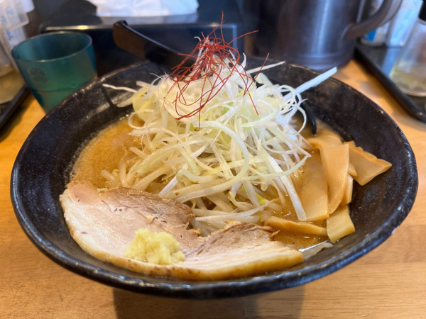 「函館味噌ラーメン」@麺屋 のろし 函館の写真